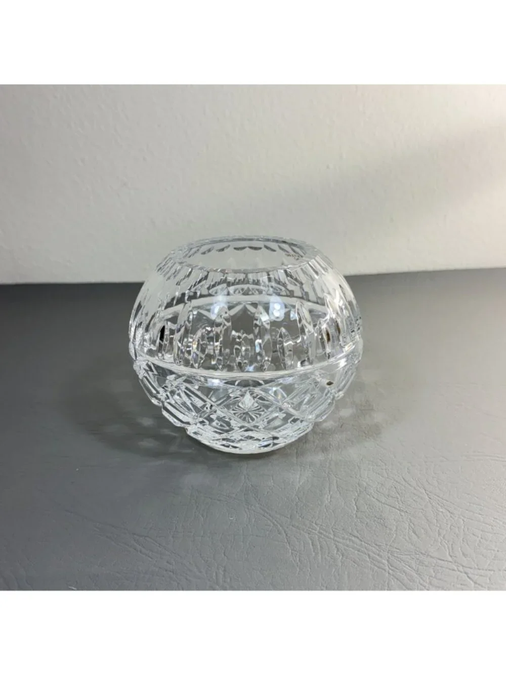 Polish Lead Crystal Rose Bowl 4